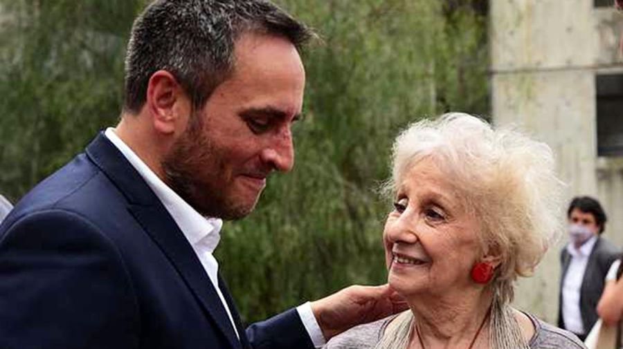 Juan Cabandié y Estela de Carlotto 20211022