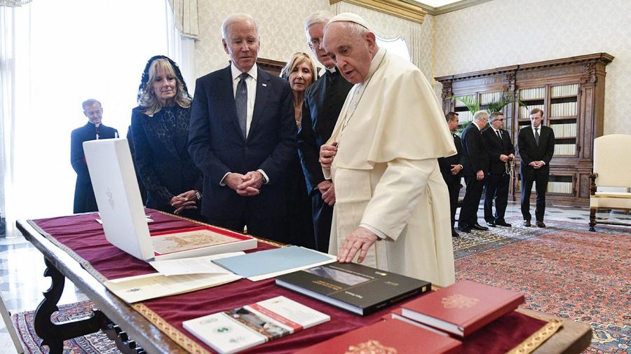 Joe Biden en el Vaticano 20211029