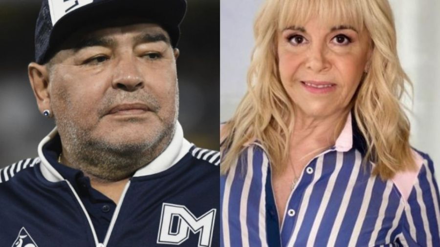 Claudia Villafañe a Diego Maradona en el día de que cumpliría 61 años: 