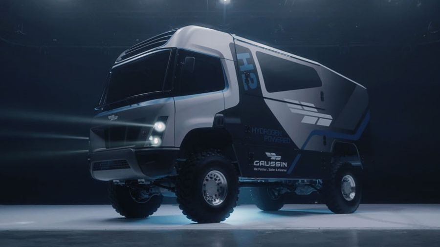 Así es el sorprendente camión a hidrógeno presentado por Messi