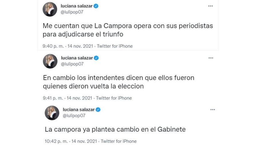 Luciana Salazar bomba elecciones 2011 Frente de Todos