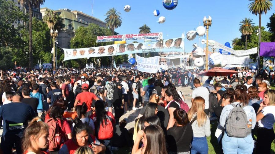 Marcha en Plaza de Mayo 20211117