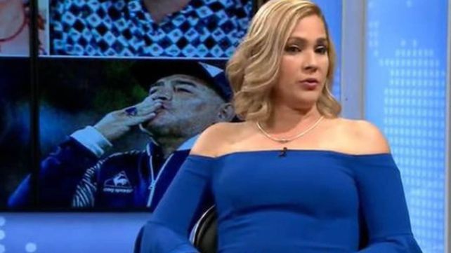 Mavys Álvarez a los hijos de Diego Maradona : 