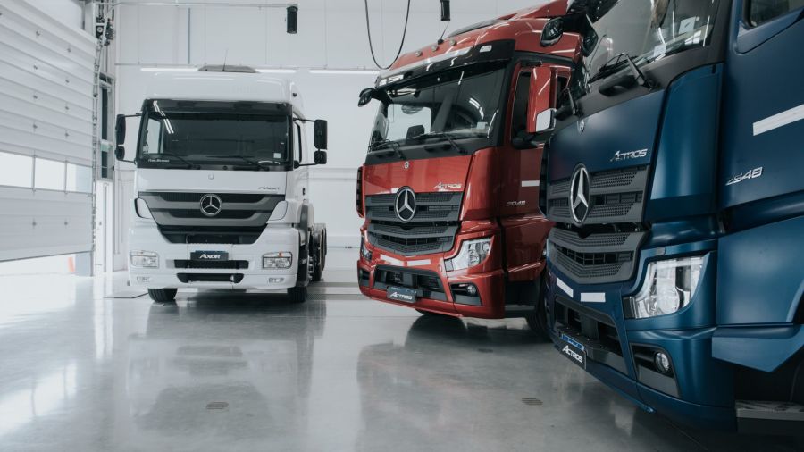 Mercedes-Benz presentó los nuevos Actros en Argentina