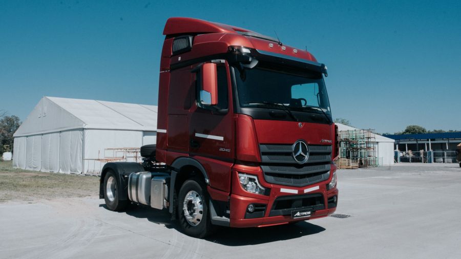 Mercedes-Benz presentó los nuevos Actros en Argentina