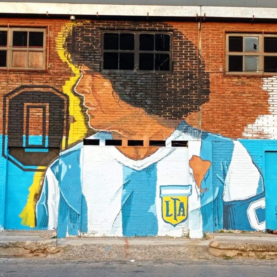 Mural Maradona 14