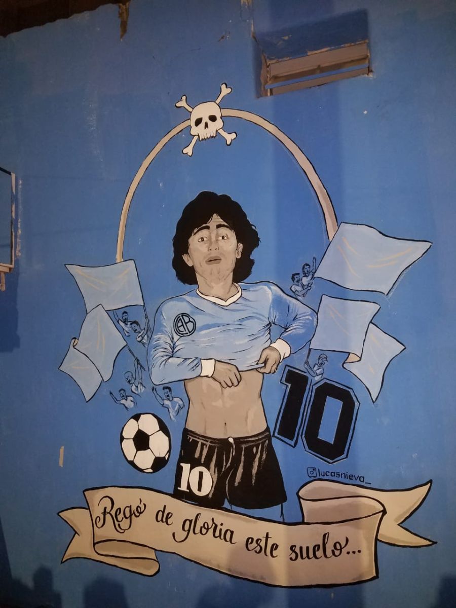 Mural Maradona 4