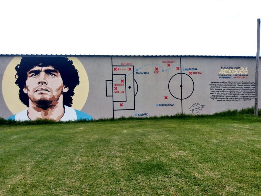 Mural Maradona 9