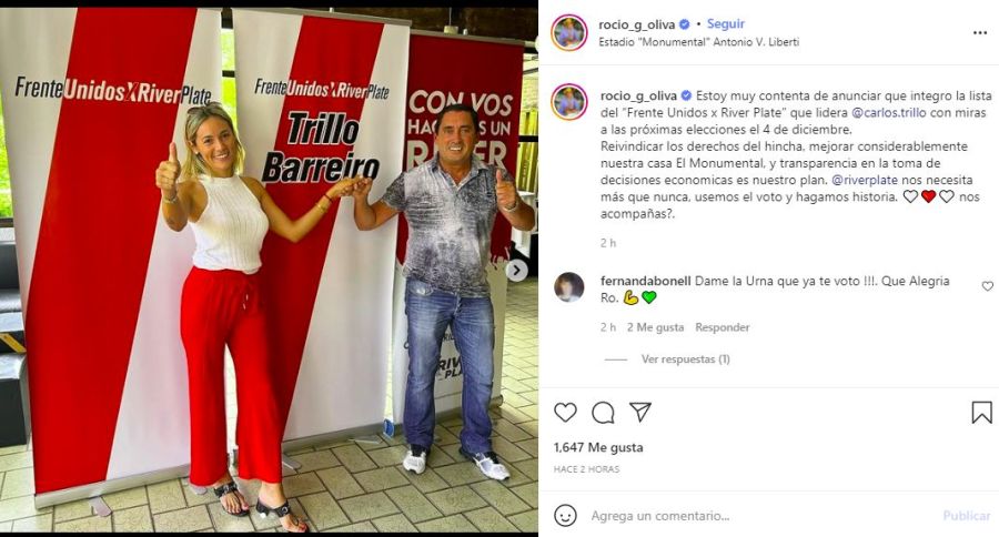A días del primer aniversario de la muerte de Diego Maradona, Rocío Oliva anunció una importante decisión