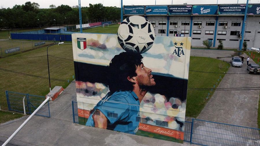 Murales de Maradona en Buenos Aires 20211124