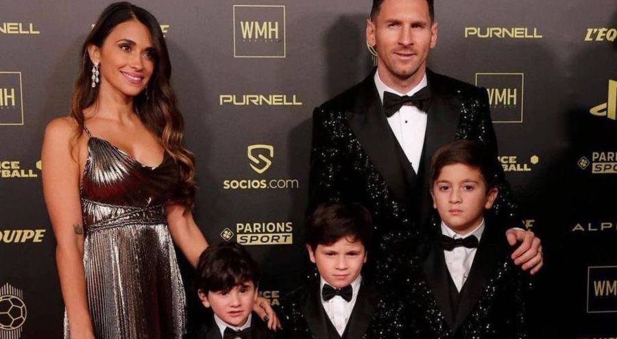 I discovered Antonela Roccuzzo's love message to Lionel Messi after winning the Ballon d'Or