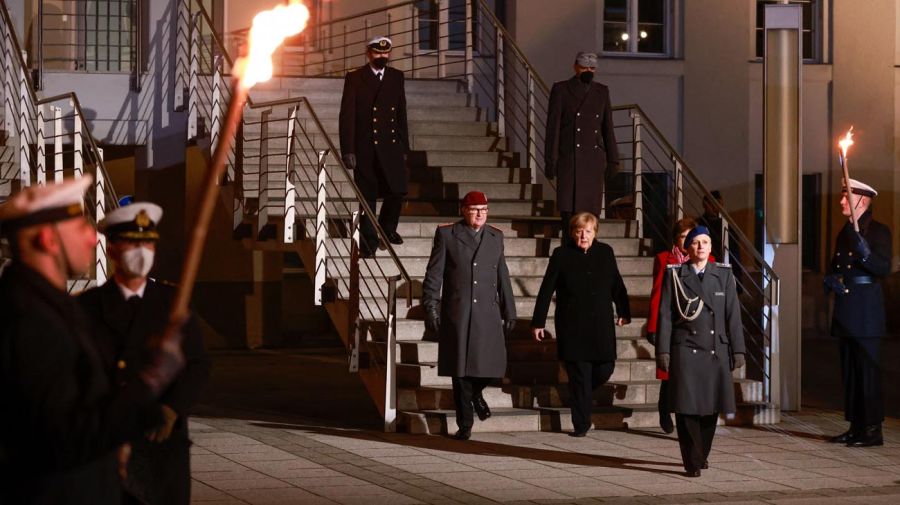 Ceremonia de despedida Angela Merkel 20211202