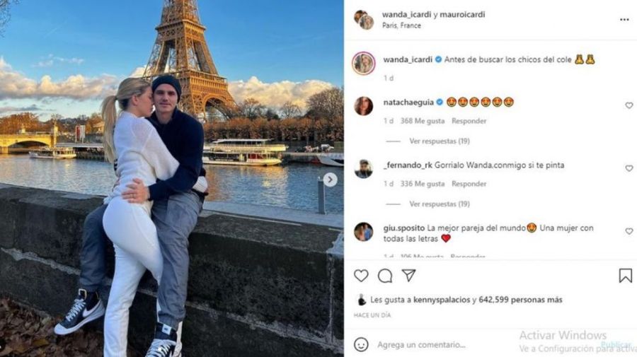 Wanda Nara y Mauro Icardi Instagram