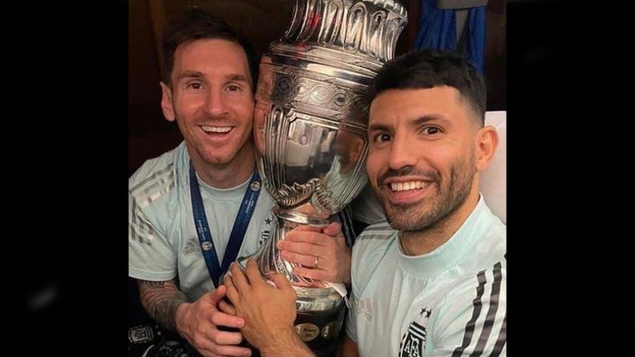 Messi Aguero copa america