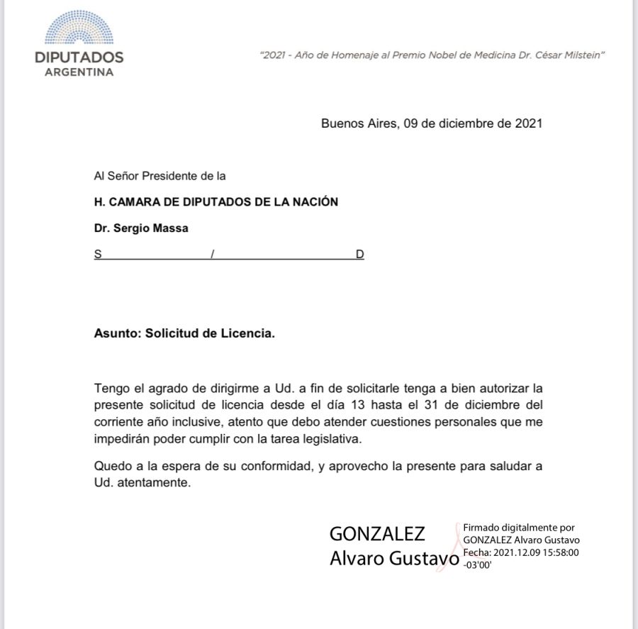 Licencia Alvaro Gonzalez