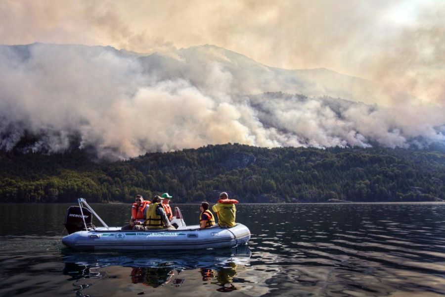 Incendios forestales en la Patagonia 20211227