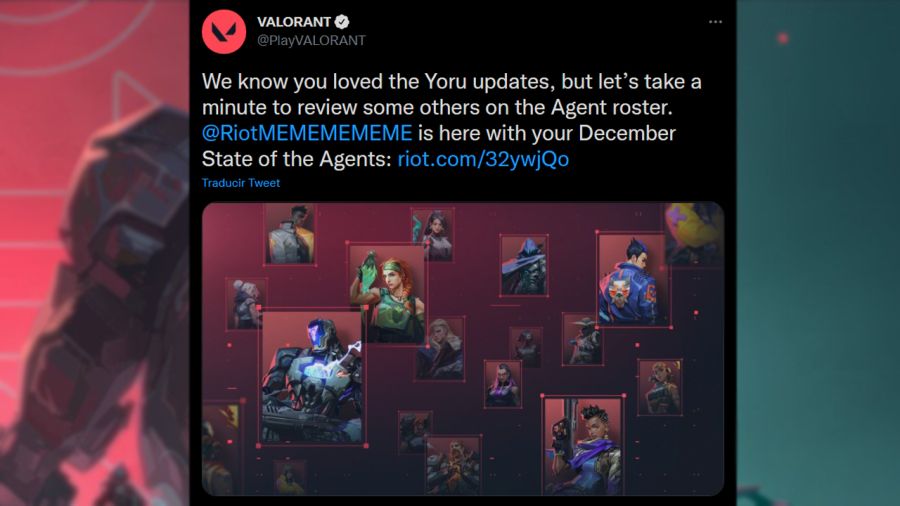 Riot Games dio detalles sobre el lanzamiento de su nuevo agente en Valorant