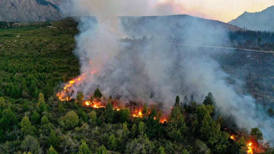 Incendios en Bariloche y la Patagonia 20211229