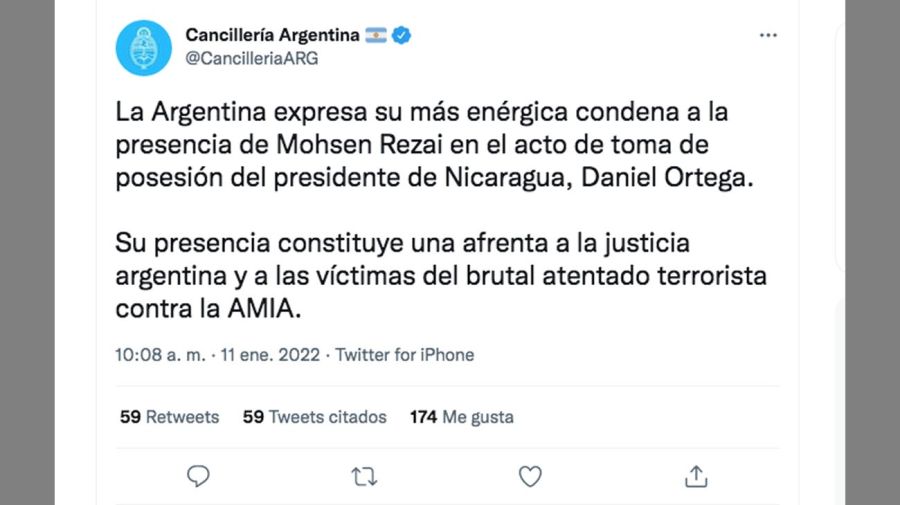 Asunción de Daniel Ortega en Nicaragua 20220111