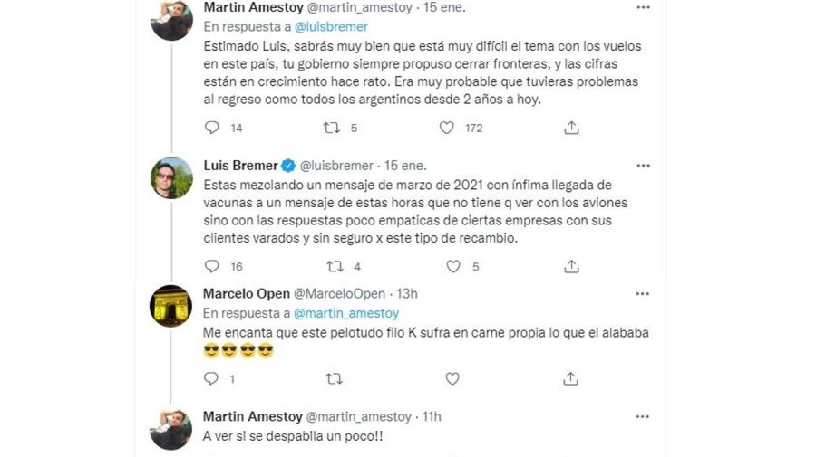 Martin Amesstoy contra Luis Bremer