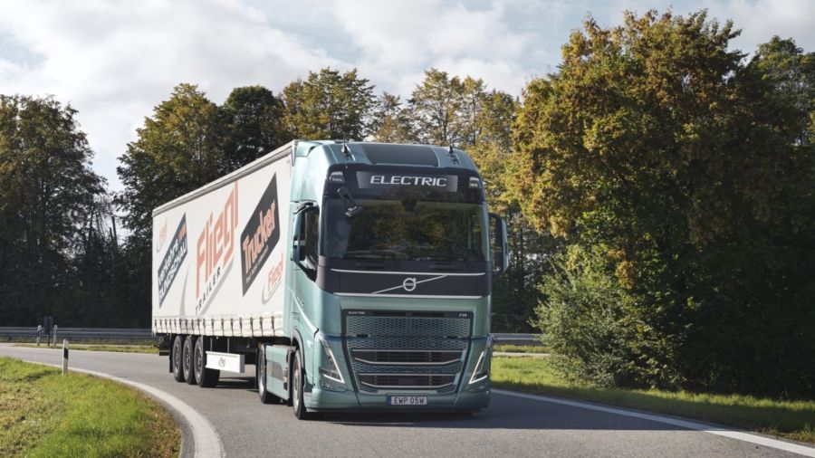 El Volvo FH eléctrico se destacó en test de eficiencia energética