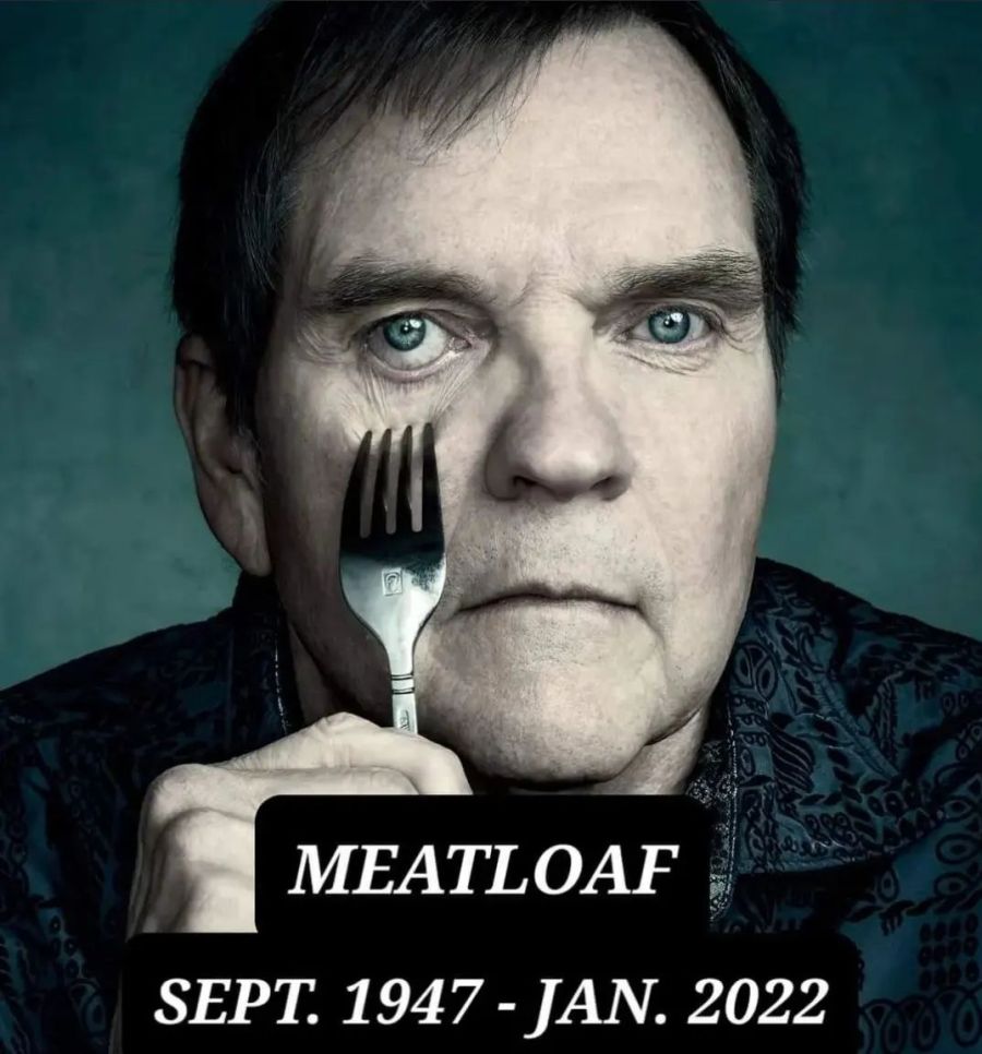 Falleció Meat Loaf, el cantante de “Bat Out Of Hell”