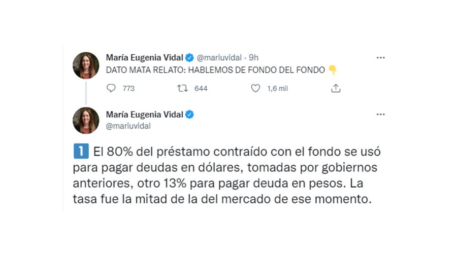 Vidal Macri CFK