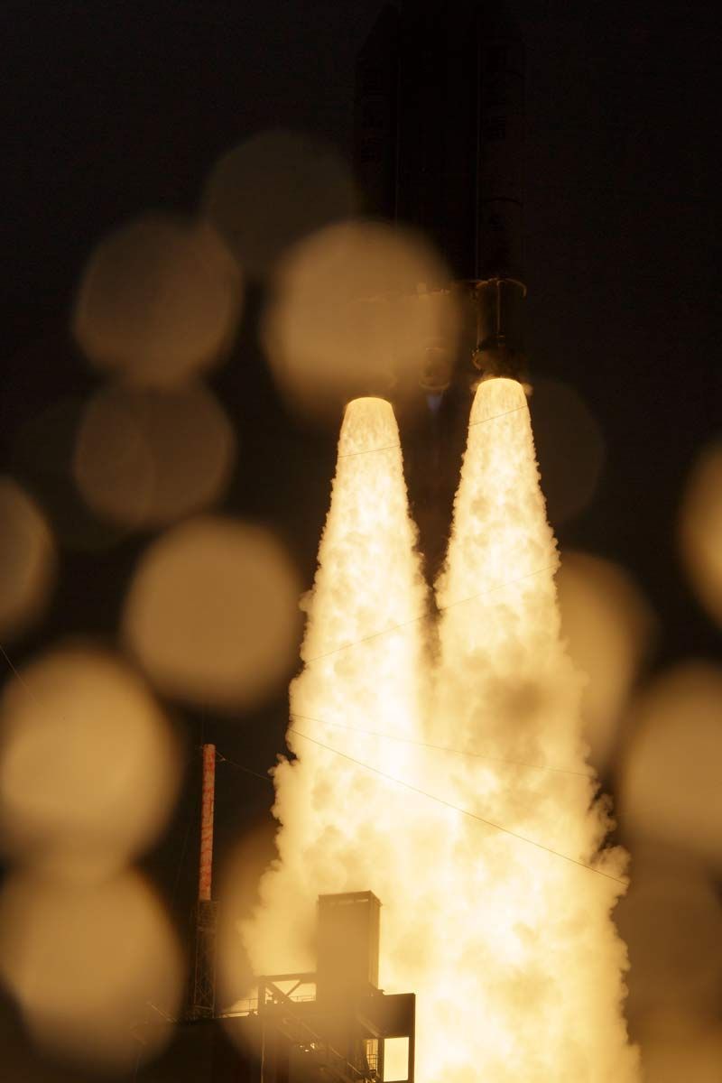 Lanzamiento del Telescopio Espacial James Webb.