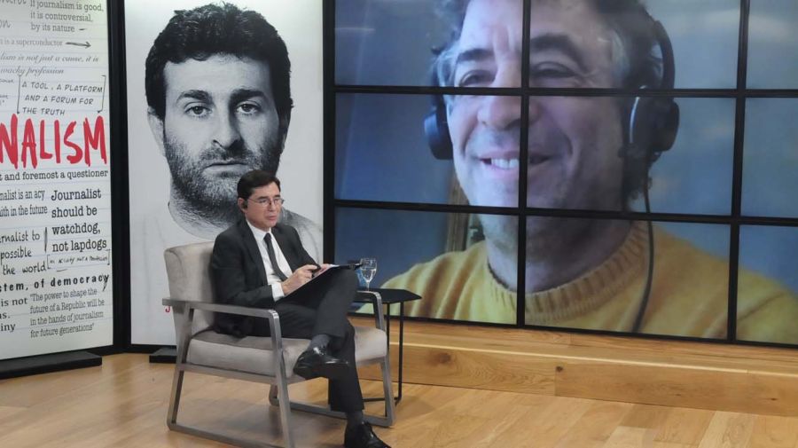Michael Hardt, entrevistado por Jorge Fontevecchia en Periodismo Puro.