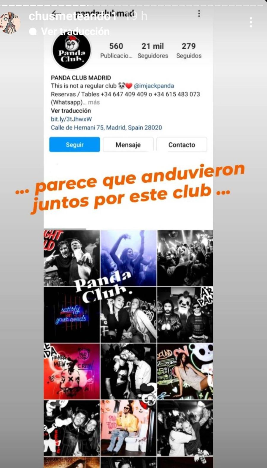Apareció la China Suárez en Madrid: así fue la noche de diversión con su nuevo novio