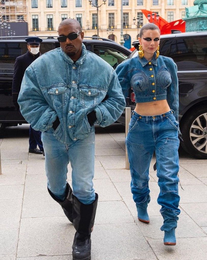 Kanye West y Julia Fox