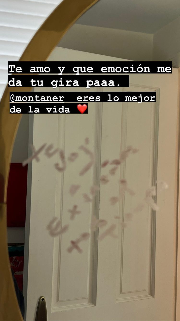 Ricardo Montaner le dejó un tierno mensaje a su esposa antes de irse de gira