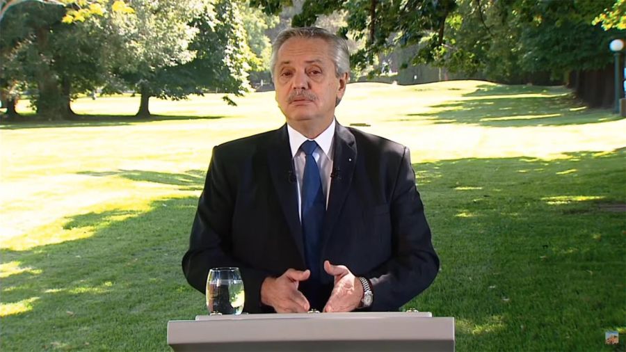 Alberto Fernández sobre el acuerdo con el FMI 20220128