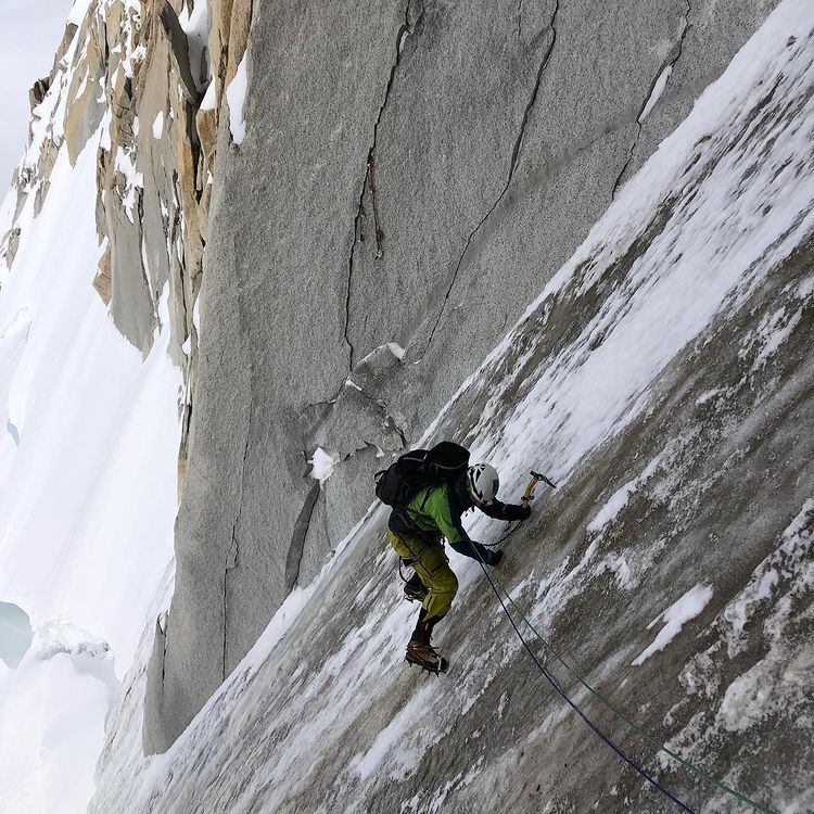 Guía argentino rescatado en El Chaltén