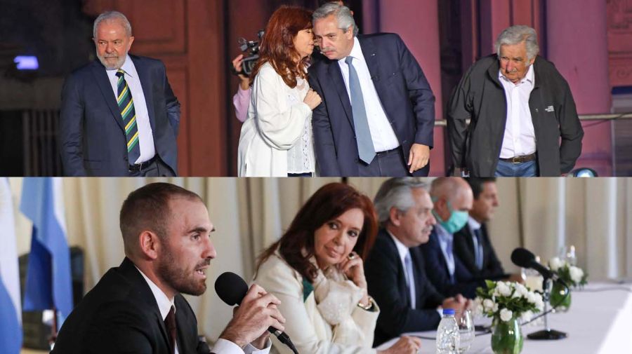 Momentos. En diciembre Alberto le dijo a CFK que se quedara “tranquila”. En abril de 2020, la vice apoyó la negociación con bonistas privados.