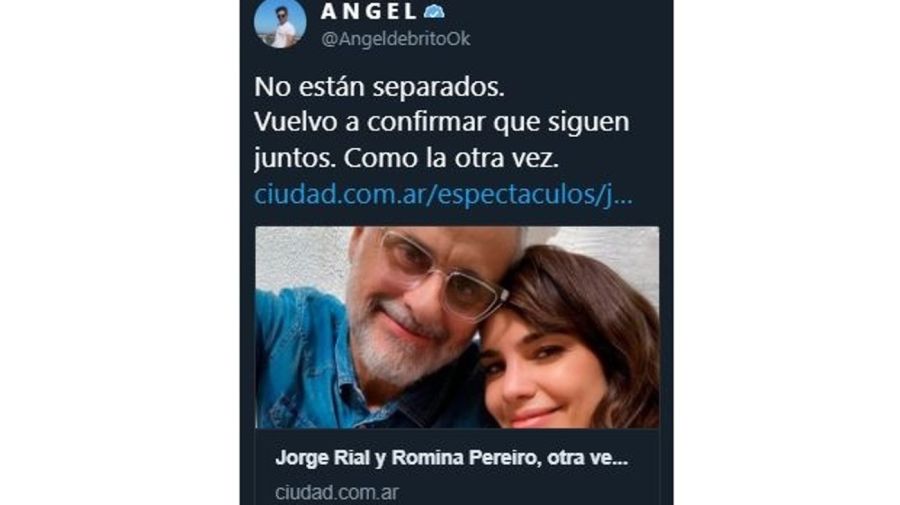Jorge Rial y Romina Pereiro rumores separacion(1)