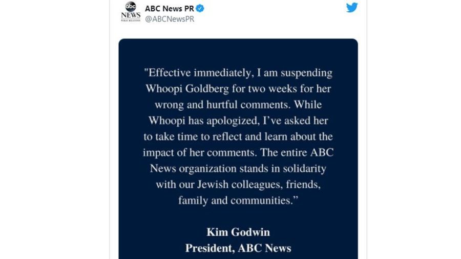 Suspension Whoopie Golberg