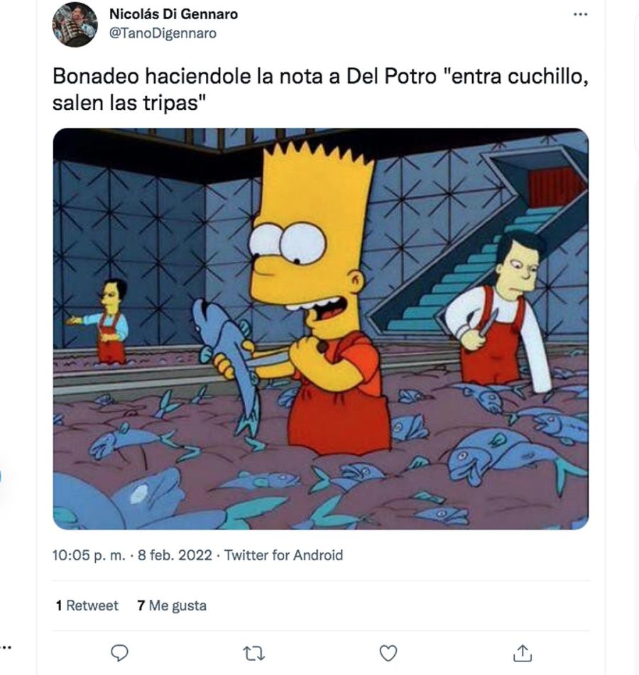 memes por retiro Del Potro 20220209
