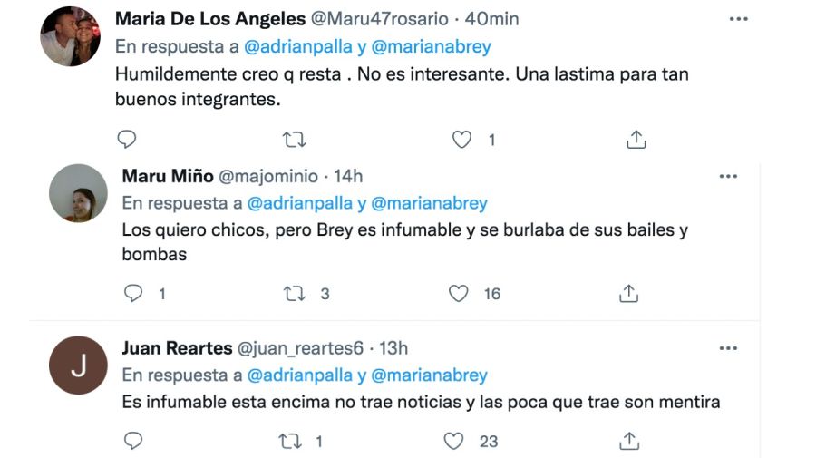 La llegada de Brey a Socios del Espectáculo