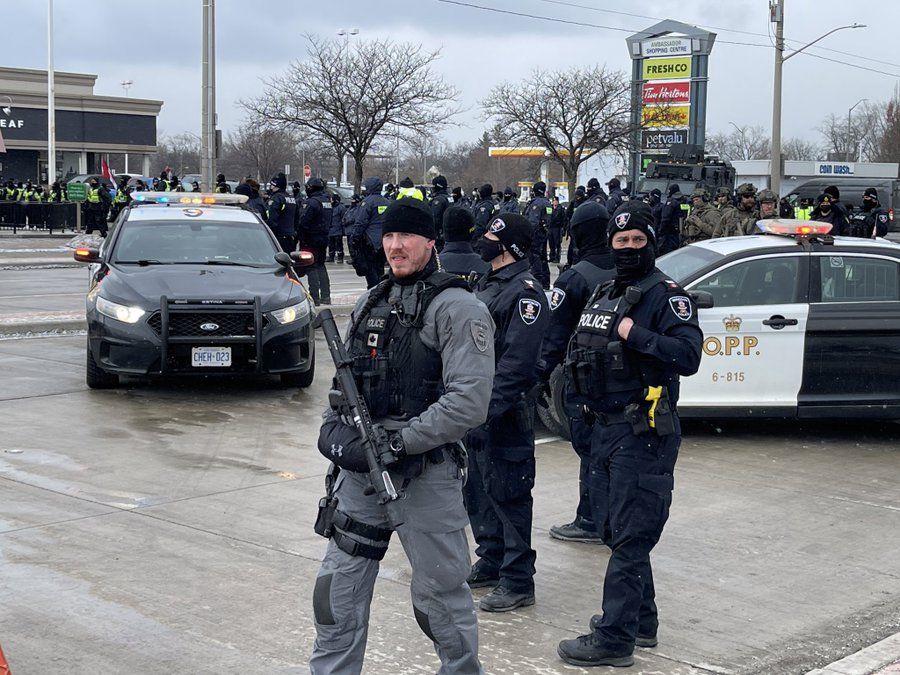 Protestas Canadá