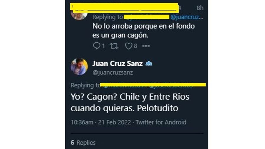 Cruce Juan Cruz Sanz seguidores