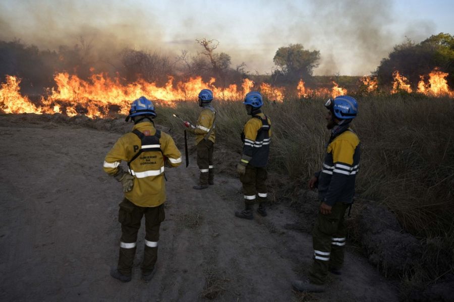Incendios en Corrientes afp