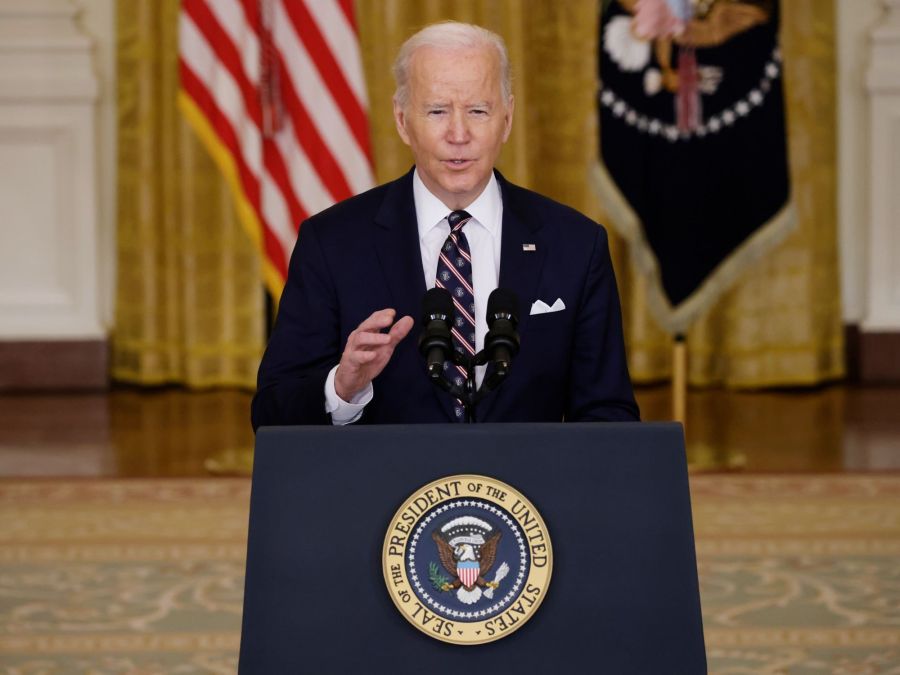 President Biden Provides Update On Russia And Ukraine