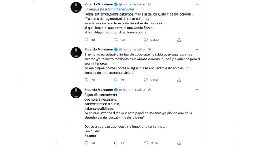 Ricardo Montaner contra Residente 