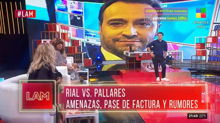 Jorge Rial amenaza a Adrian Pallares