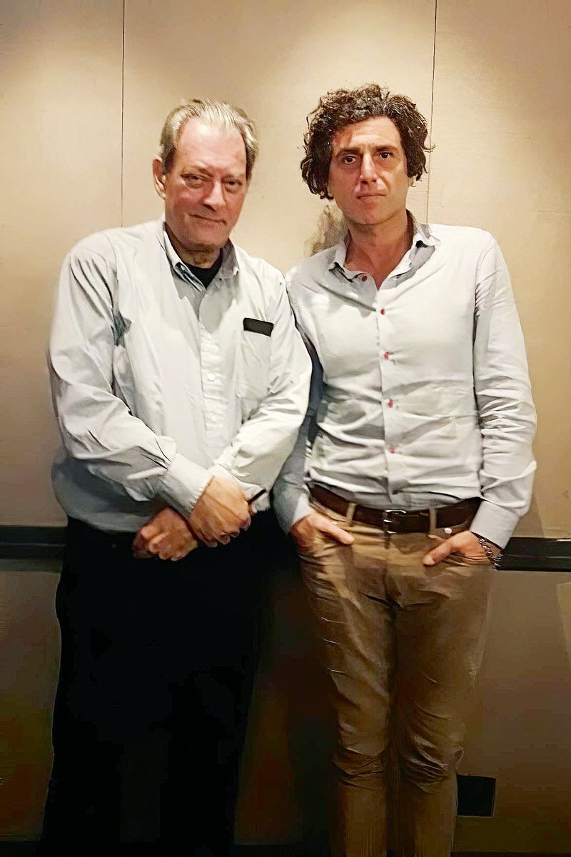Paul Auster e Ignacio Iraola