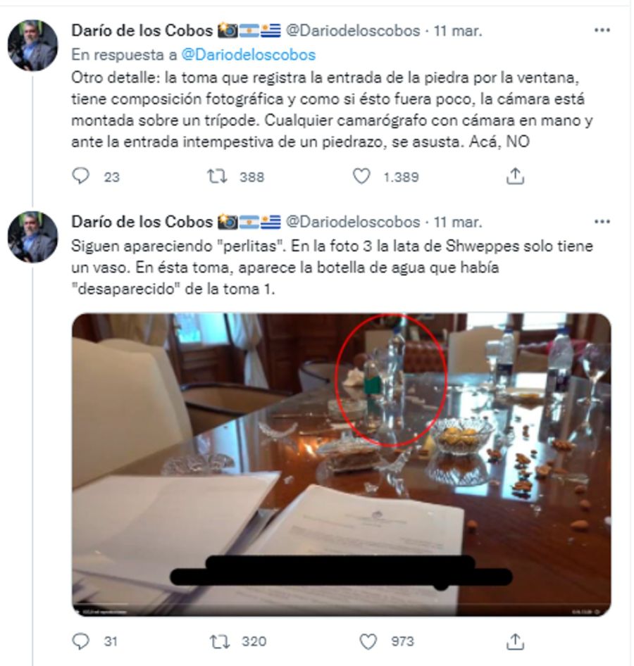 Análisis de los videos publicados por Cristina Kirchner 20220315