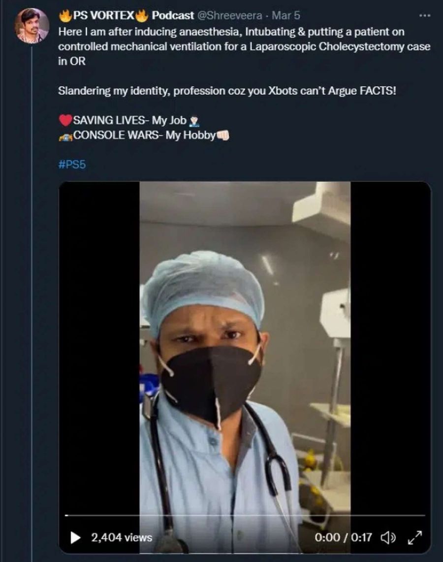 Médico Twitter