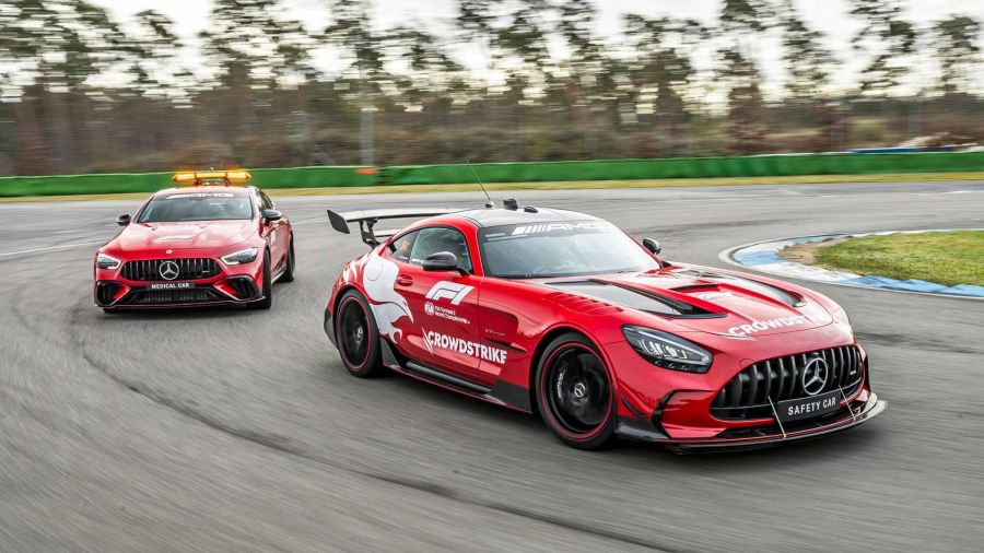 This is how the new F1 Safety Car and Medical Car are