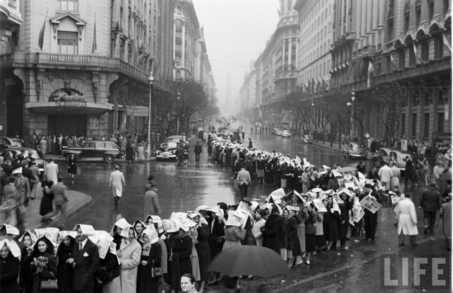 eva peron funeral